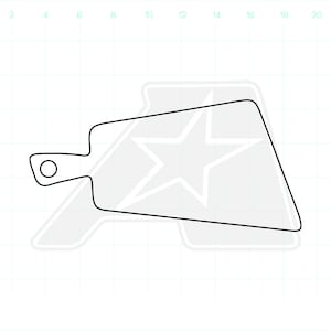 Cutting Board - Charcuterie Board - Serving Board Acrylic Router Template