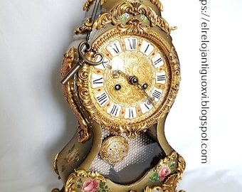 Antiek Schmid 8 daags bakelieten horloge