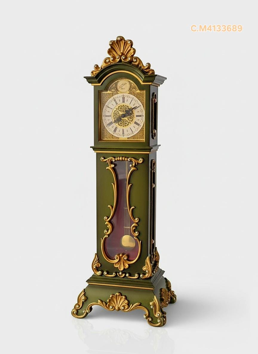 Antique Schmid 8-day Bakelite Clock - Etsy