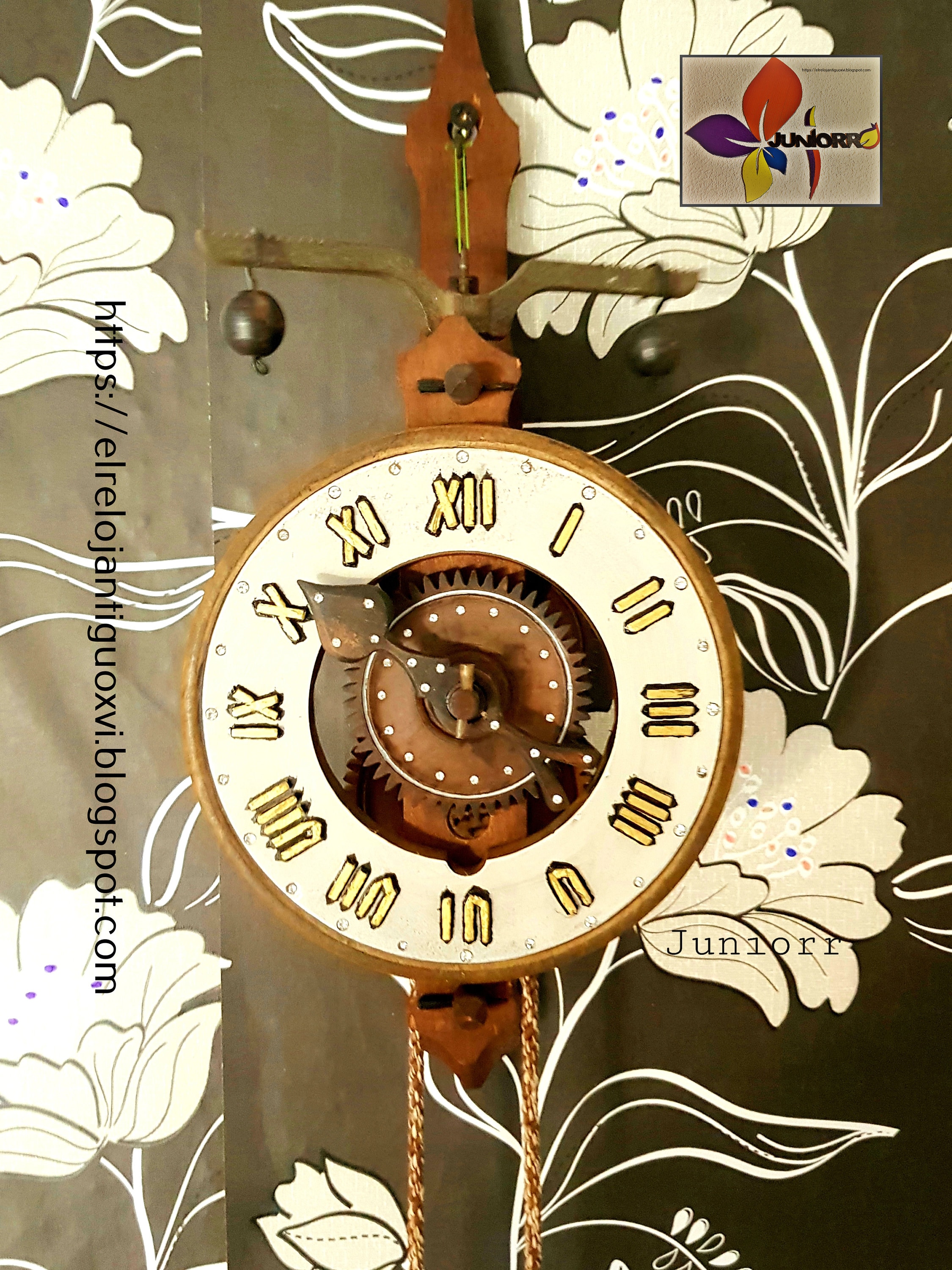 Reloj Antiguo de una sola aguja Medieval Etsy Espana