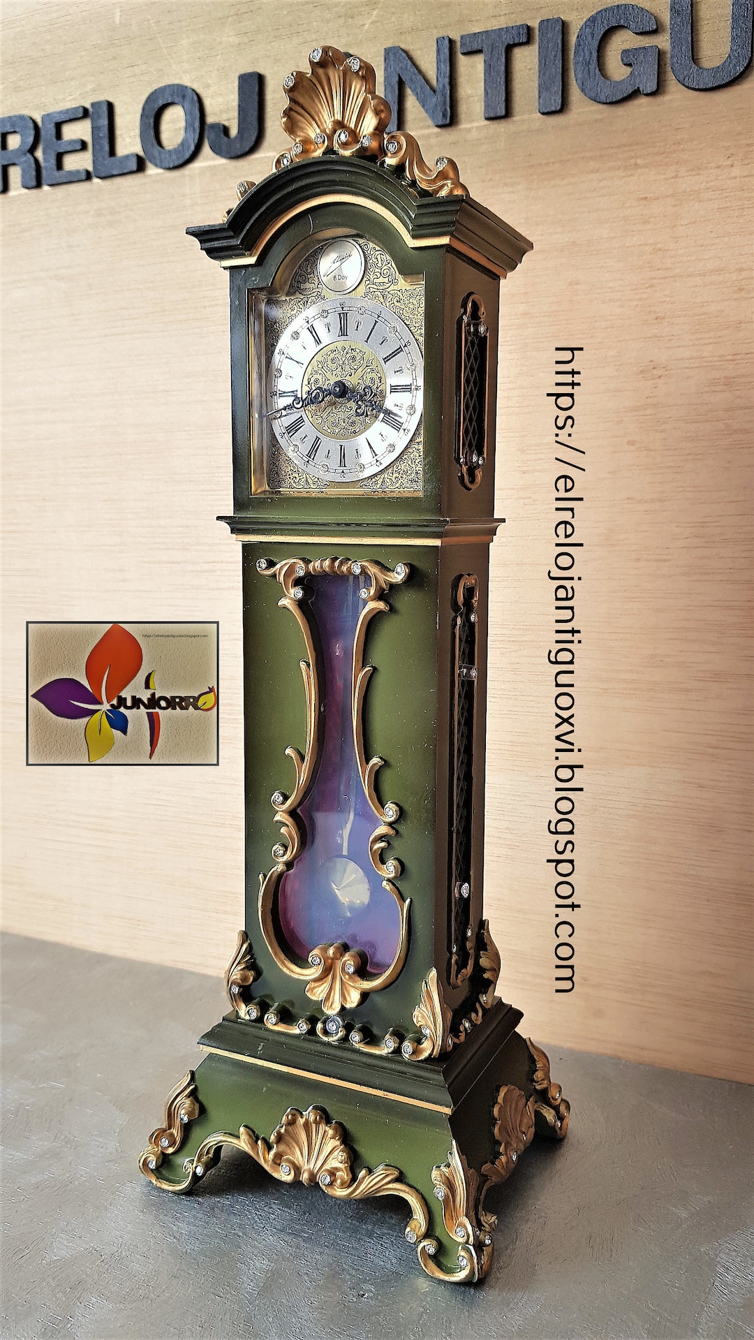 Antique Schmid 8-day Bakelite Clock - Etsy