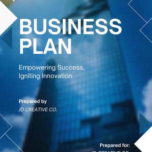 Editable Digital Business Plan Template
