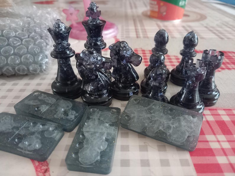 Resin Rooks Rook Tower Chess Piece Custom Colors Made of Epoxy Resin - Etsy Canada