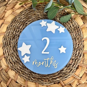 Meilensteinkarte für Baby, Meilensteinkarte für Baby, Meilensteinkarte für Babys, Meilensteinkarte für Babys, Baby-Foto-Requisite, Baby-Geschenk