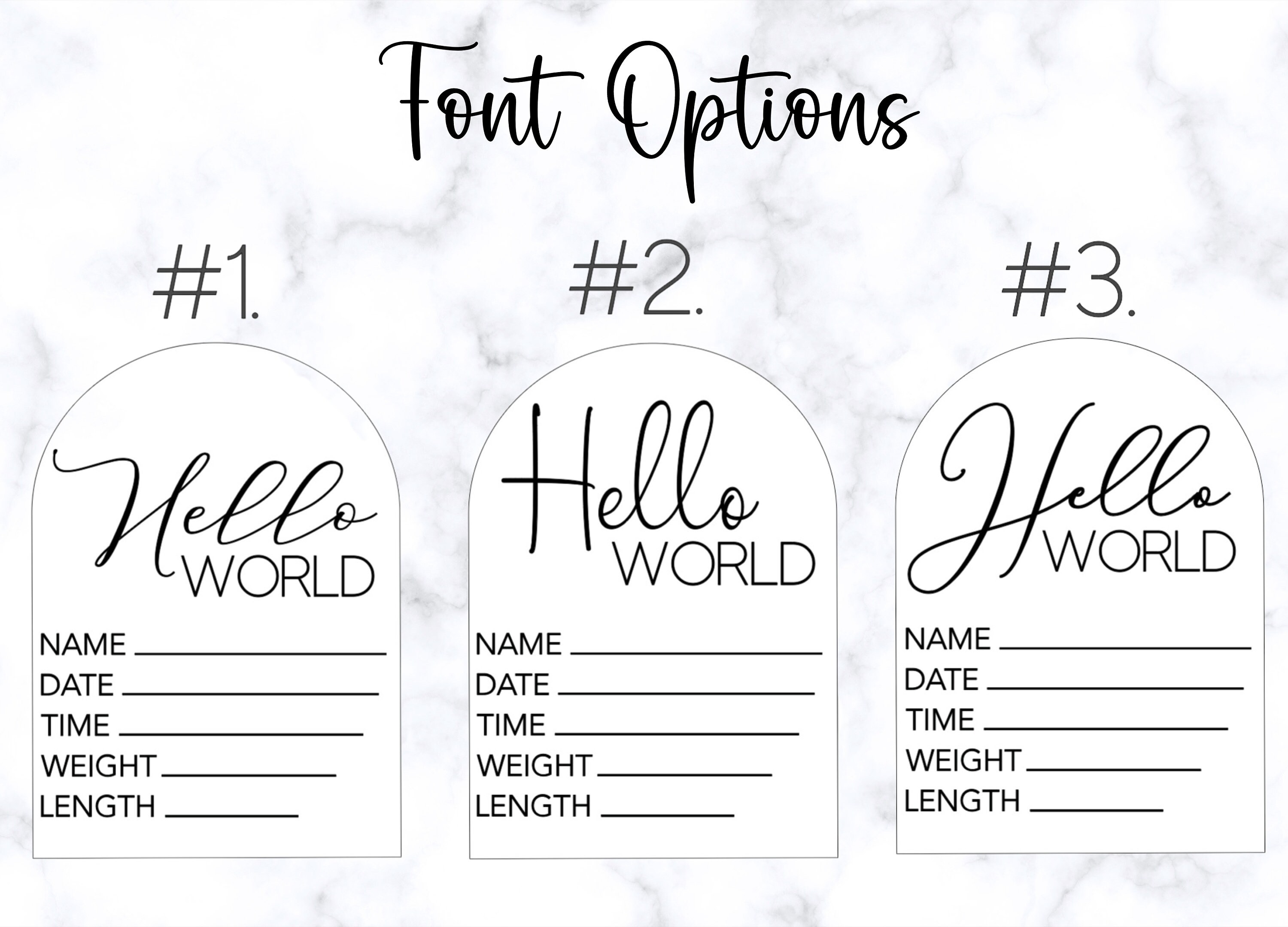 Helloworld Stat Sign Hello World Baby Stat Sign, Acrylic Baby Birth Announcement, Hello ...