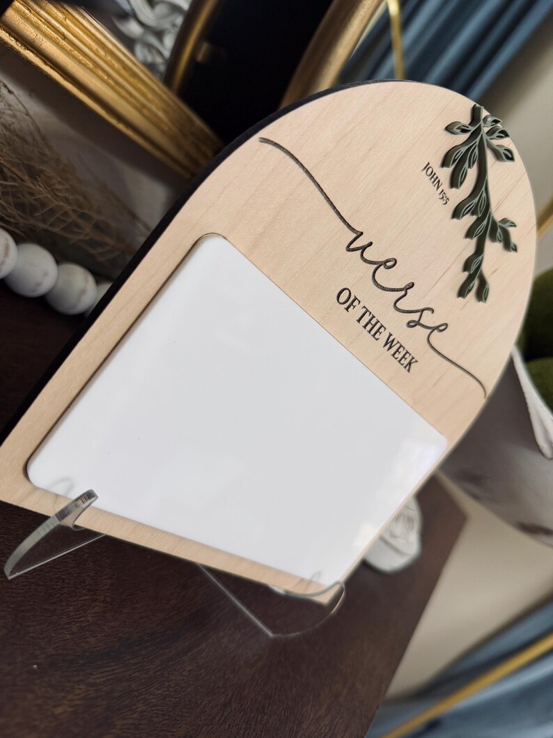 Scripture Whiteboard Verse of the Week Sign, Christian Scripture Display, Bible Verse Board ...