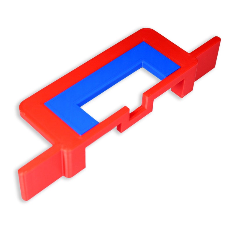 Decoralin Door Hinge Jig Router Template for 76mm & 102mm 3 Inch and 4