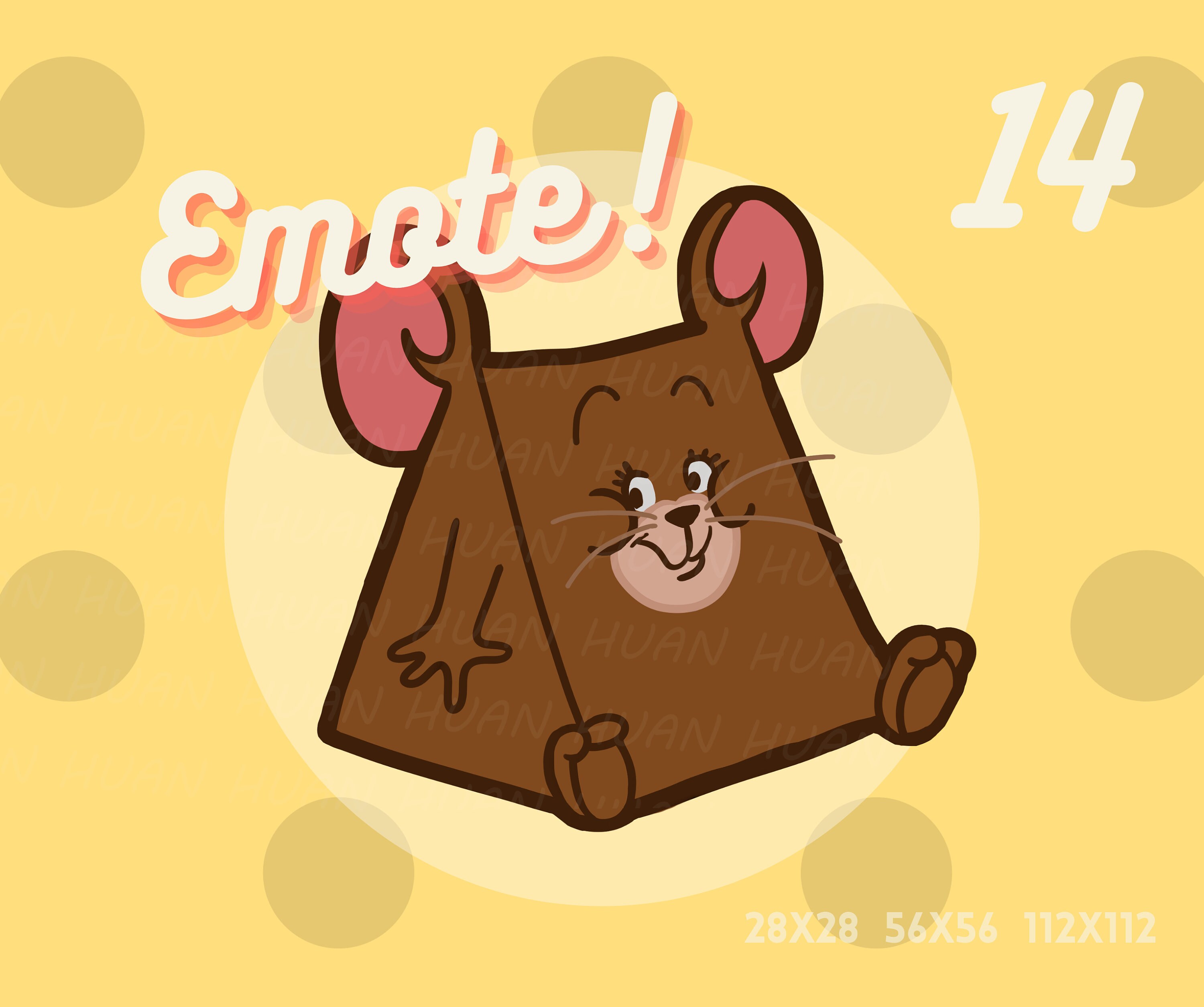 Twitch Emote Triangle Jerry Etsy