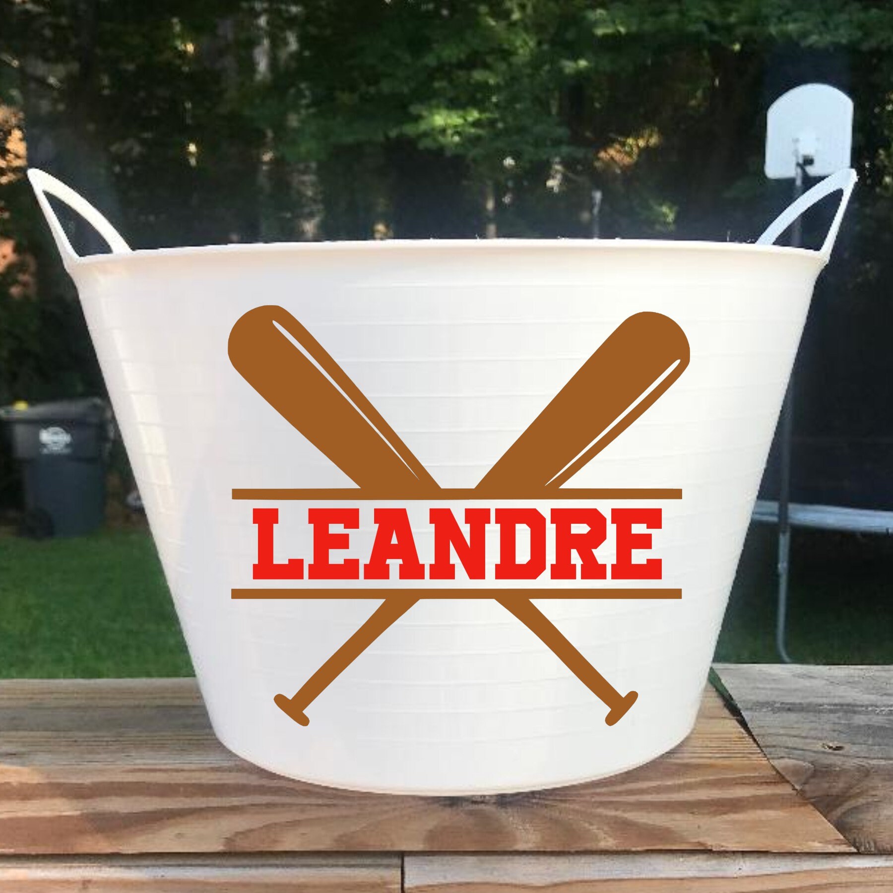 Baseball Team Dugout Buckets Team Buckets Baseball Etsy