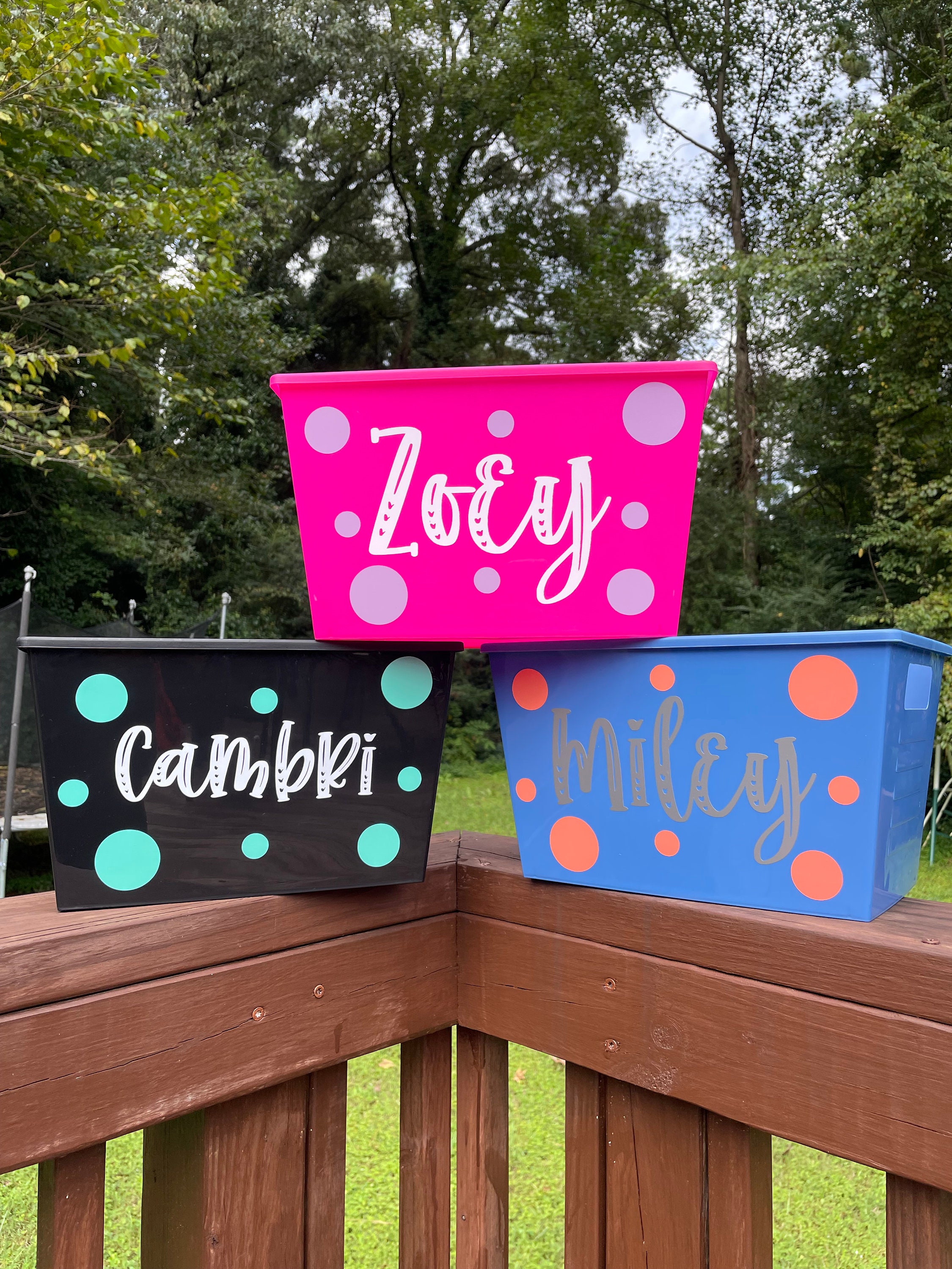 Customized Bucket Personalized Bucket Name Bucket Name Gift Etsy