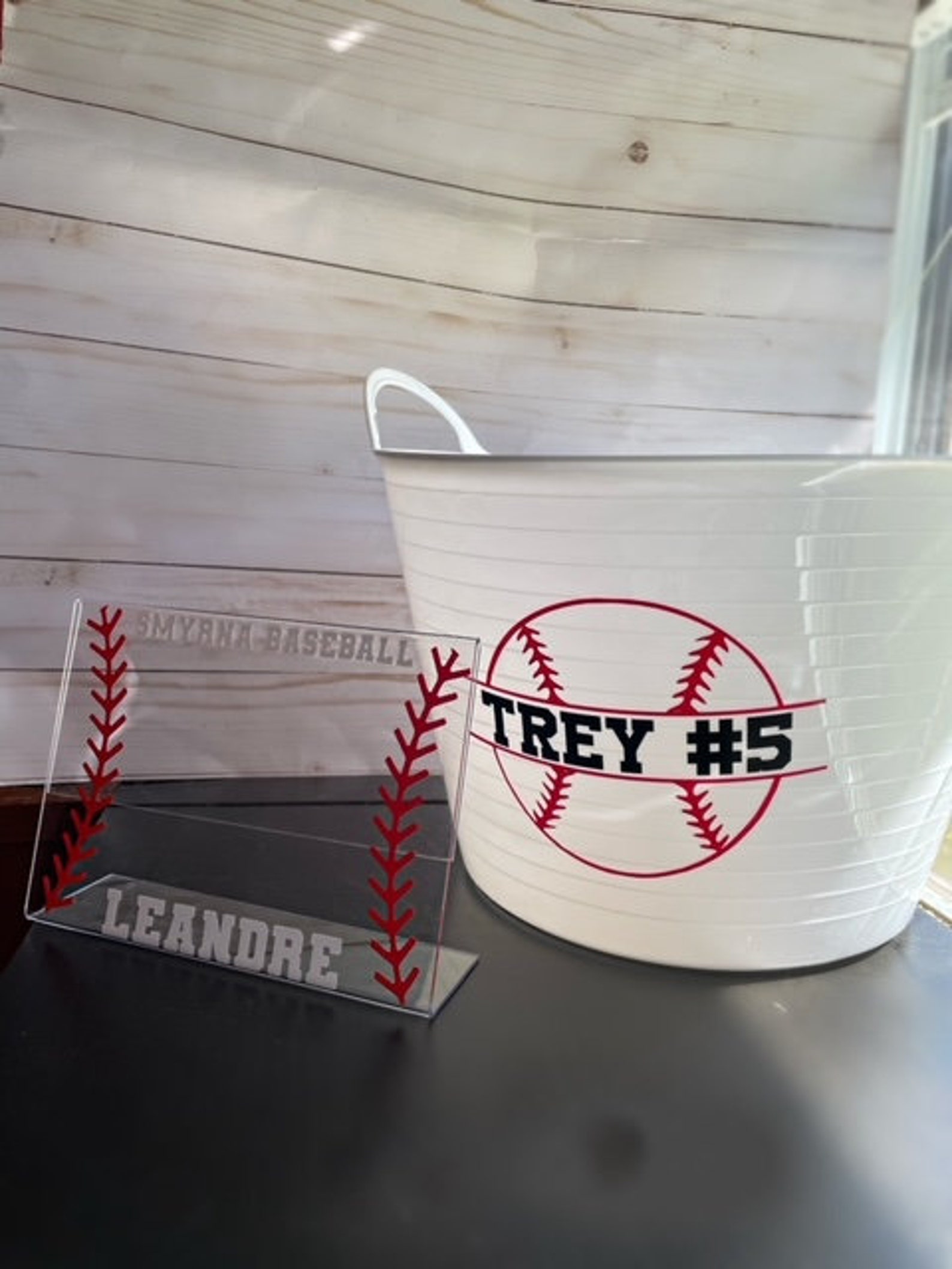 Baseball Team Gift Dugout Buckets Team Buckets Baseball Etsy