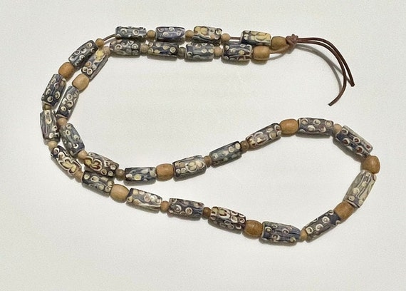 Venetian Wound Glass Beads #2059 - image 1