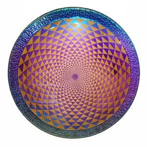 100 cm, Rare Tibetan Planetary Curve Gong with Universe Design, Handmade with Fire & Nickel Chrome Finishing, UNIQUE PIECE, Handmade in Nepal