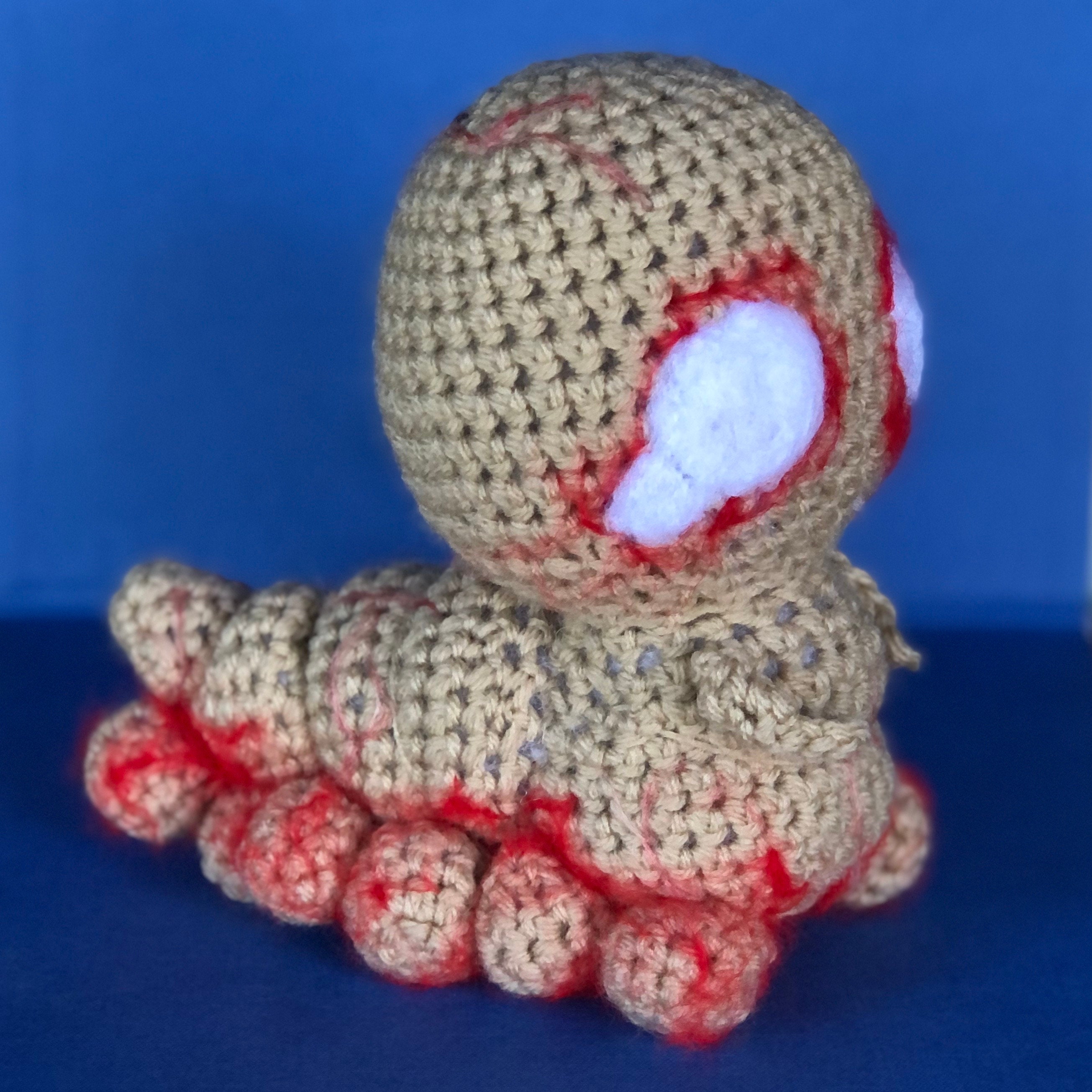 Crochet Ted Inspired Amigurumi, Stuffed I Have No Mouth and I Must