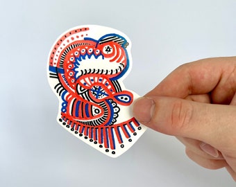 Arrow sticker - MacBook stickers / laptop stickers / water bottle stickers / tumbler stickers / waterproof / abstract art