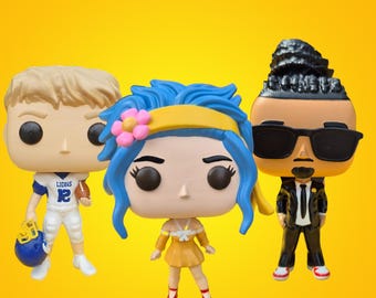 Custom Pop Figure from Photo | Designed & Hand-Painted  Personalized Collectible