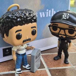 Custom Memorial POP Figure with Personalized Box | Tribute to a Loved One | Optional Angel Wings, Halo & More