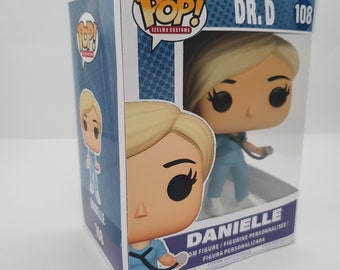 Personalized Custom POP Figure with BOX- Designed by 3D Artist, Hand-Painted, Unique gift