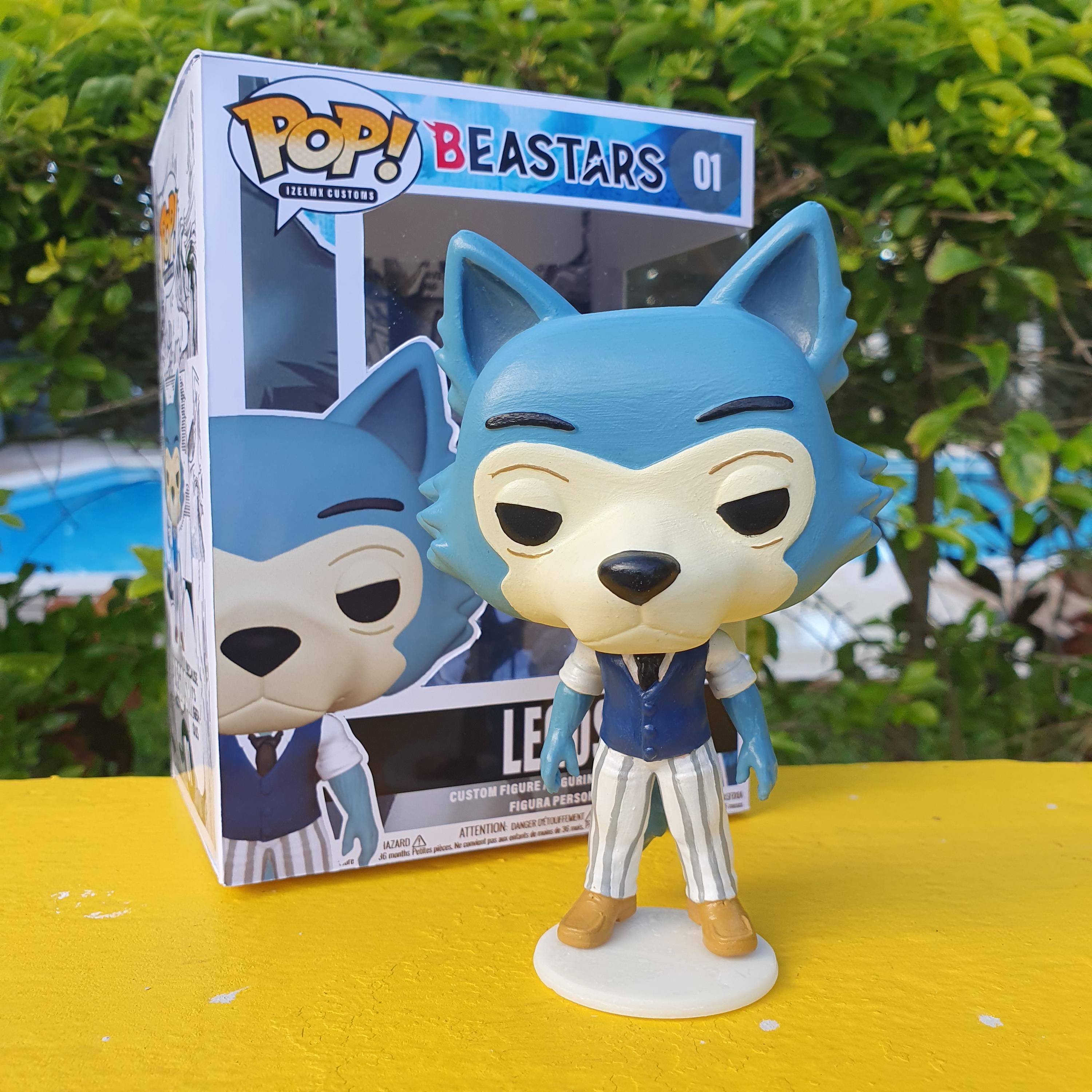 Custom POP Style Legoshi With Box Etsy