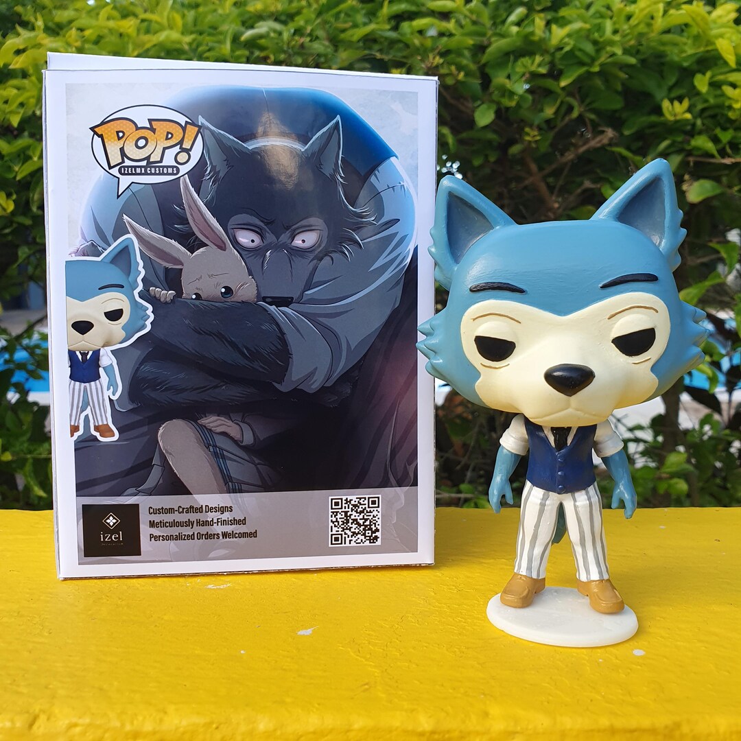 Custom Hand-painted POP Figure Inspired by Legoshi Beastars Collectible ...