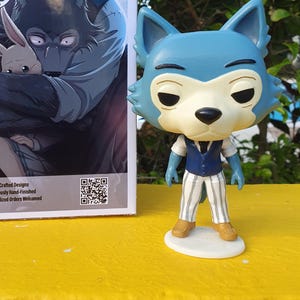 Beastars custom POP  Legoshi Inspired by Figure  Cosplay Hand-Painted with Personalized Box