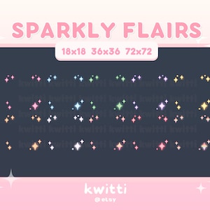 sparkly twitch sub badge flair cute | bit badges | twitch sub badge flair | stream badges