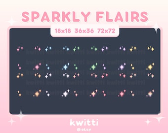 sparkly twitch sub badge flair cute | bit badges | twitch sub badge flair | stream badges