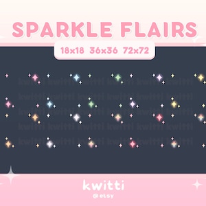 sparkle twitch sub badge flair cute | bit badges | twitch sub badge flair | stream badges