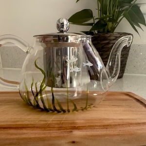 Sea breeze : Hand painted tea pot