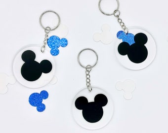 Mickey Mouse Acrylic Keychain, Disney Gift