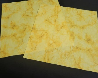 Yellow Marble Charm Pack ( 42ct 5"x5" Squares)