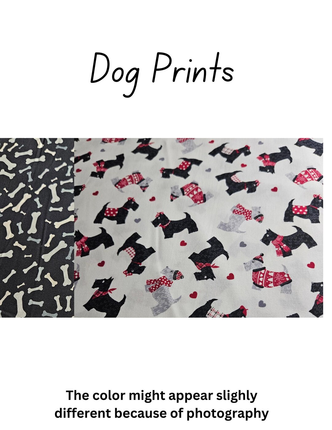 Picture of Dog Fabrics - Etsy