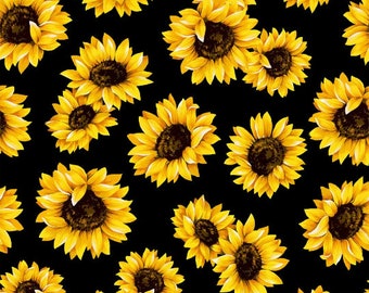 Sunflower Serenade: A Layer Cake Fabric for Dancing Delightfully