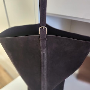 Große Wildleder Pitot Tasche Luxus Ledertasche Große Ledertasche Handgefertigte Tasche