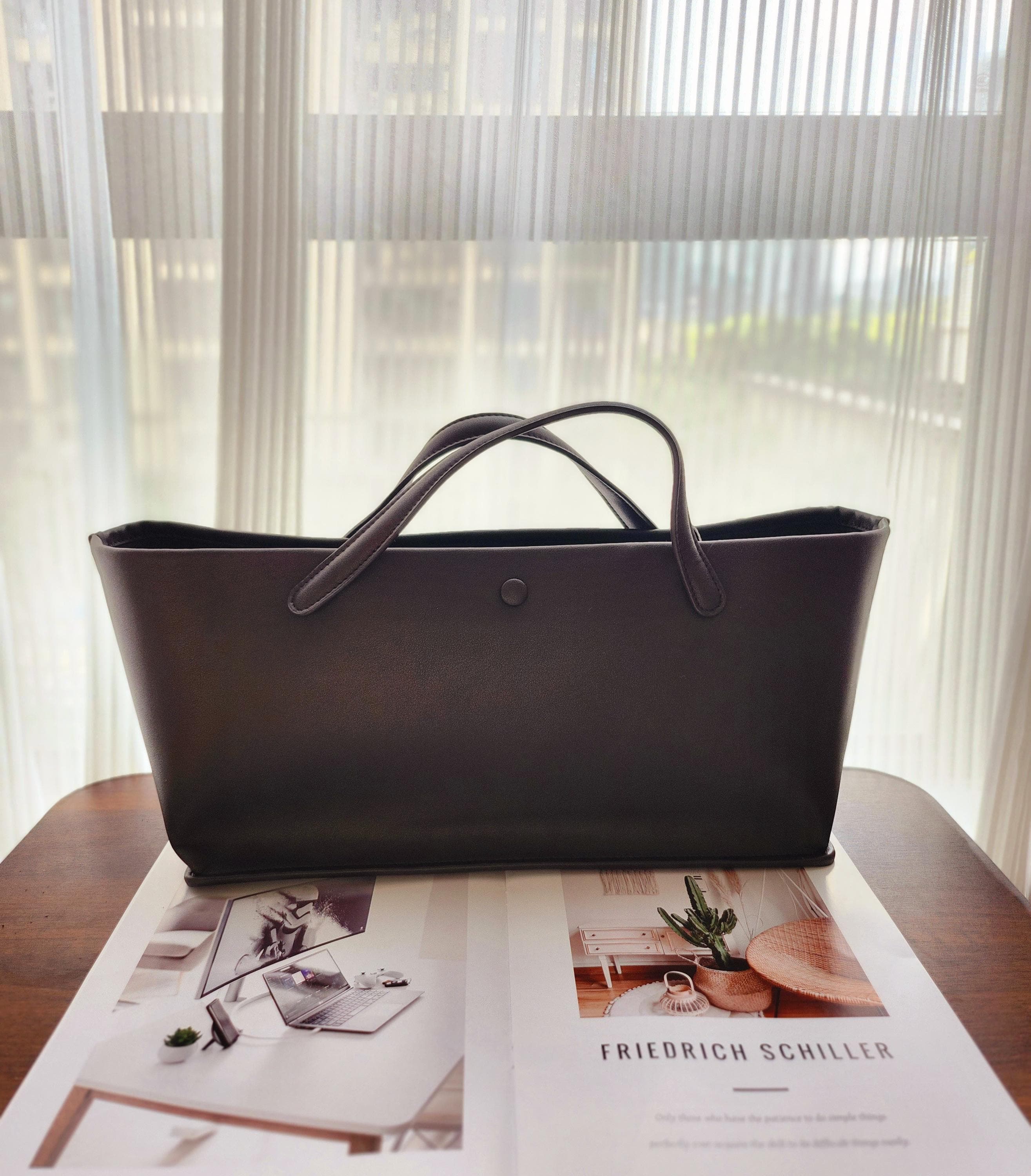 Matcha therow idaho コットン ハンドバッグ Matcha therow