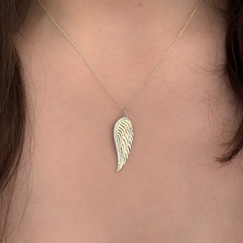 Angel Wing Necklace Etsy — free download