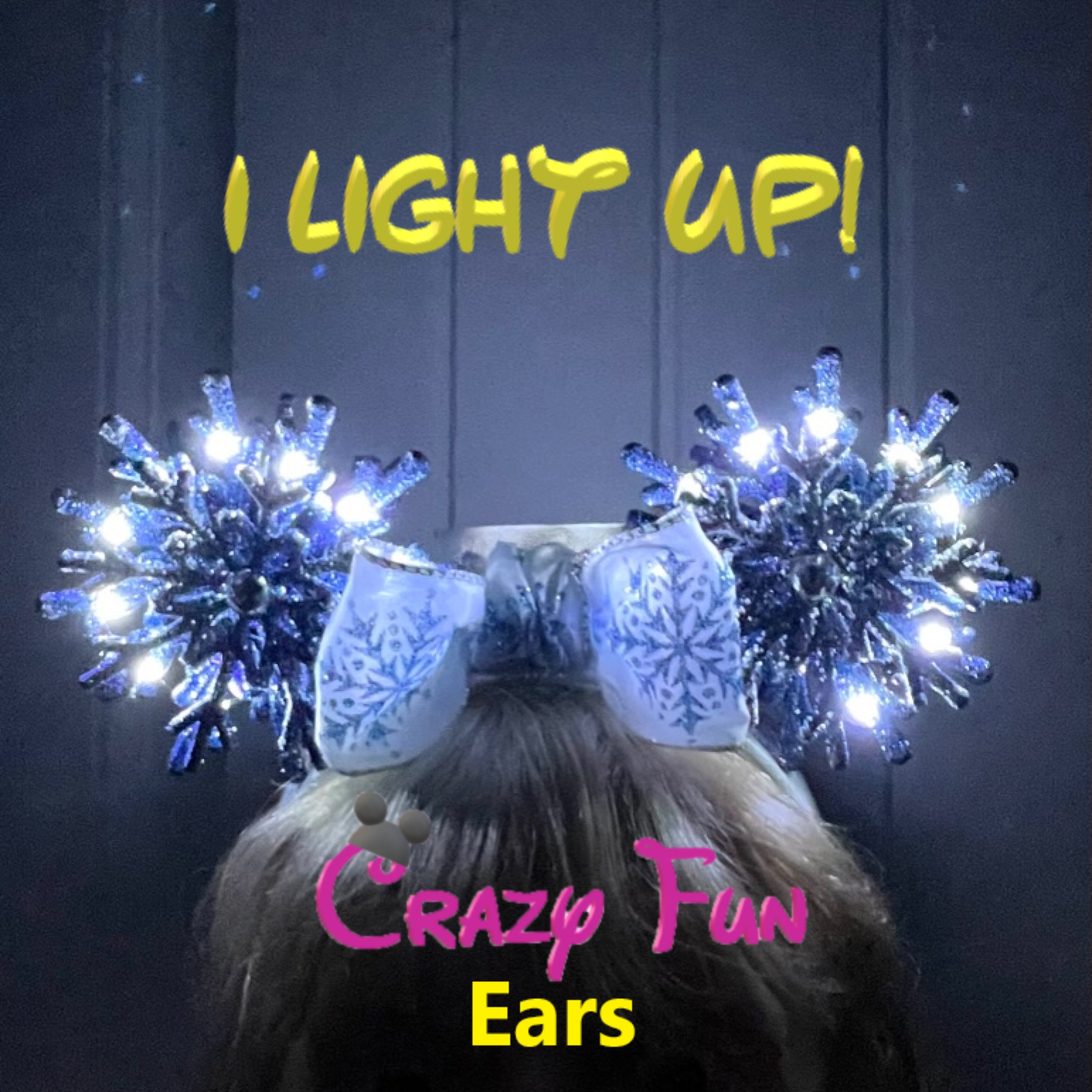 Snowflake Light Up Castle Bound Supply Co. Ears Day 12 of Castle Bound Christmas is MERRY & BRIGHT  main image 3