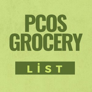 Grocery List for PCOS - PDF