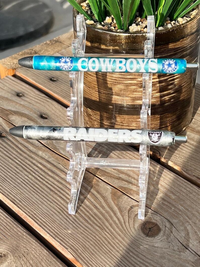 Sports Team Custom Refillable Pens, Resin Glitter, Resin Alcohol Ink Etsy