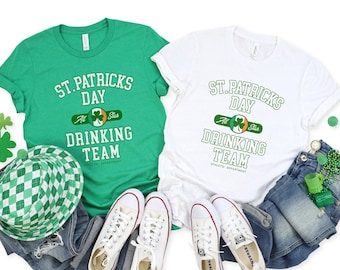 St. Patrick's Day Drinking Team Shirt, Funny St Paddy's Day Tee, Group St Patrick's Day Shirts, Pub Crawl Shirt, Irish T-Shirt, Irish Gift
