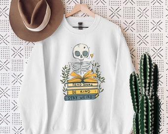 Bookish Sweatshirt, Bookworm Crewneck Sweatshirt, Book Nerd Shirt, Book Lover Shirt, Bookish Gift, Gift for Book Lover, Librarian Sweatshirt