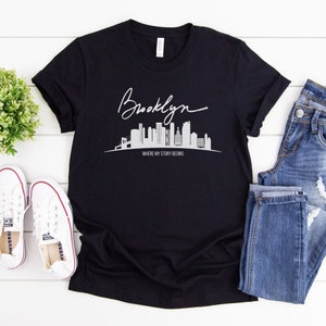 Buy Brooklyn T Shirt Online In India Etsy India
