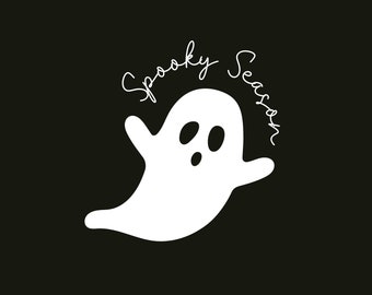 Spooky Season SVG - Spooky Season PNG - Spooky Ghost svg - Spooky Ghost png - Halloween images for crafts - Halloween download