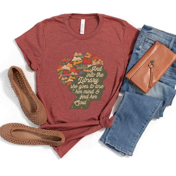 Library T-Shirt - Book Lover T-Shirt - Bookish Shirt - Gifts for Readers - Gifts for Book Lovers - Women's Book T-Shirt - Book Reader Tee