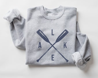 Lake Sweatshirt, Lake Crewneck Pullover, Preppy Lake Crewneck, Lake Vacation, Lake Life Sweatshirt, Lake Vibes Sweatshirt, Lake Lover Gift
