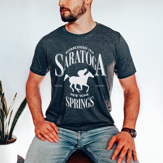 Saratoga Springs New York Horse T-Shirt Saratoga Springs New York Horse T-Shirt