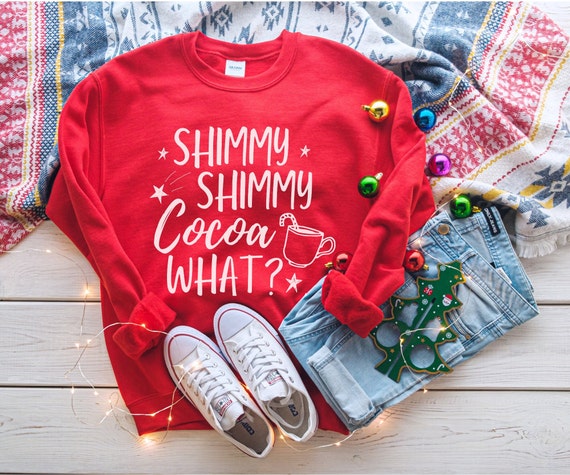 Aopirta women’s sweatshirt, funny christmas sweatshirt, red sweatshirt at   Women’s Clothing store