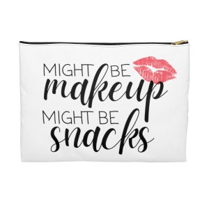 Peach Makeup Bag 