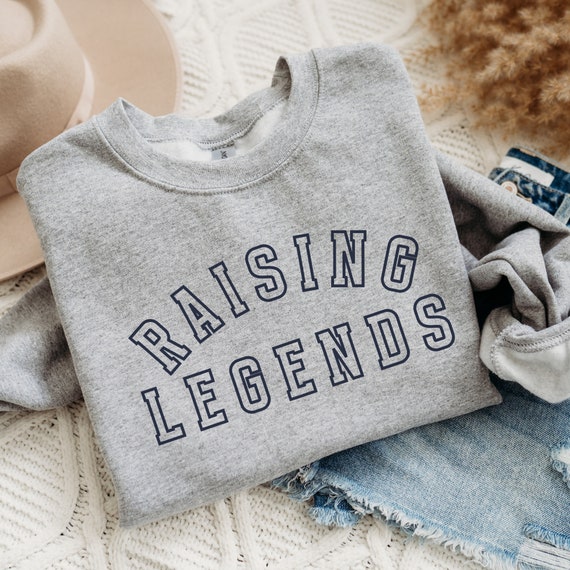 Raising Legends Sweatshirt Boy Mama Sweatshirt Mom of Boys Shirt Mama Crewneck Gift for Mom Mother s Day Wife Gift Motherhood Shirt