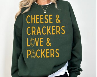 Funny Football Sweatshirt, Wisconsin Football Fan Crewneck, Game Day Sweatshirt, Football Season Sweatshirt